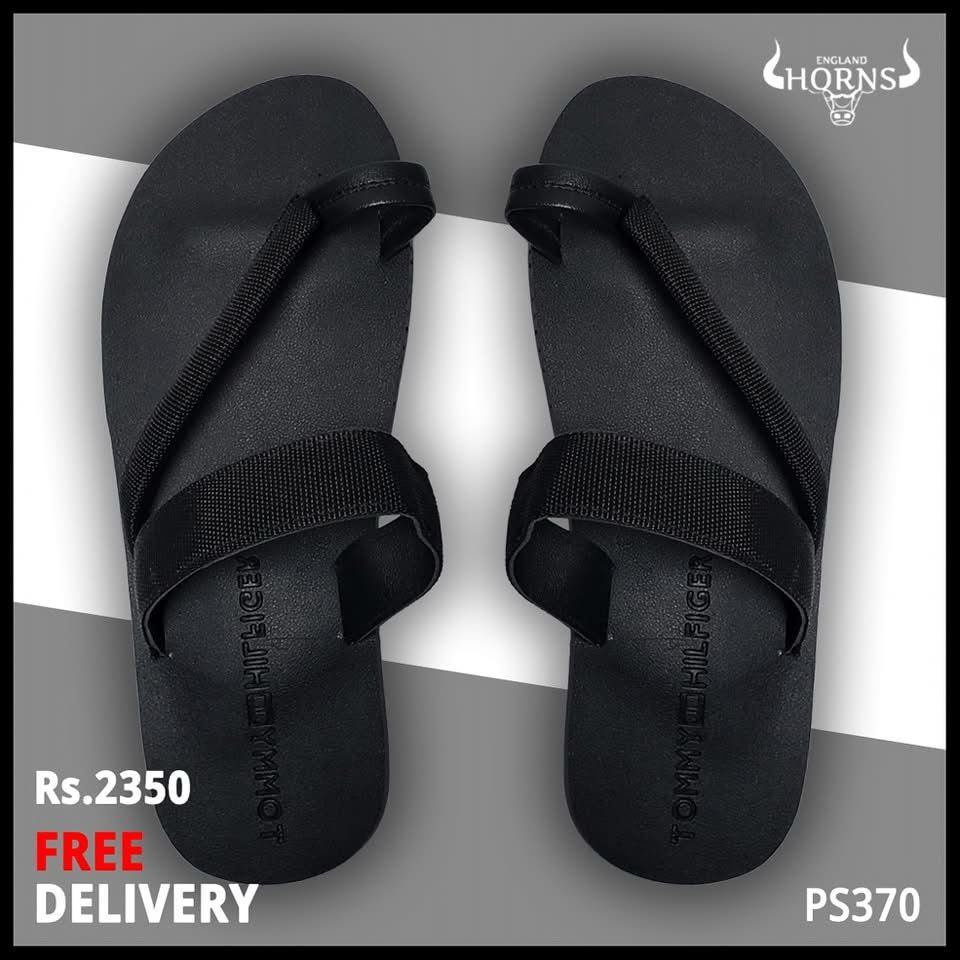 Mens black Slippers