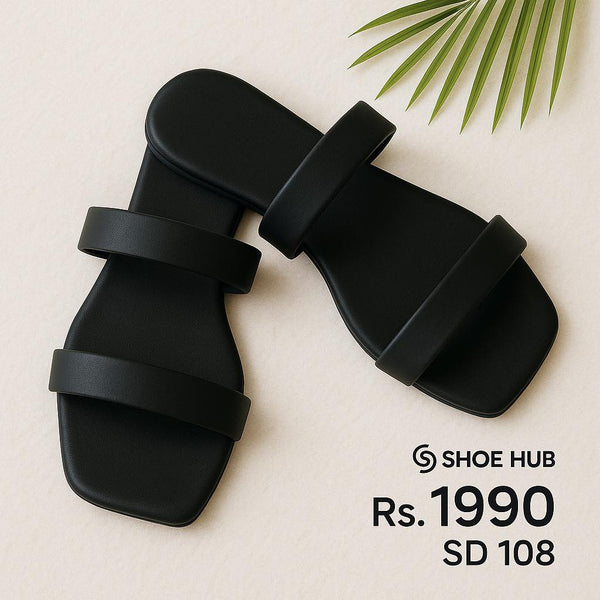 Hazel Glide Slide Black