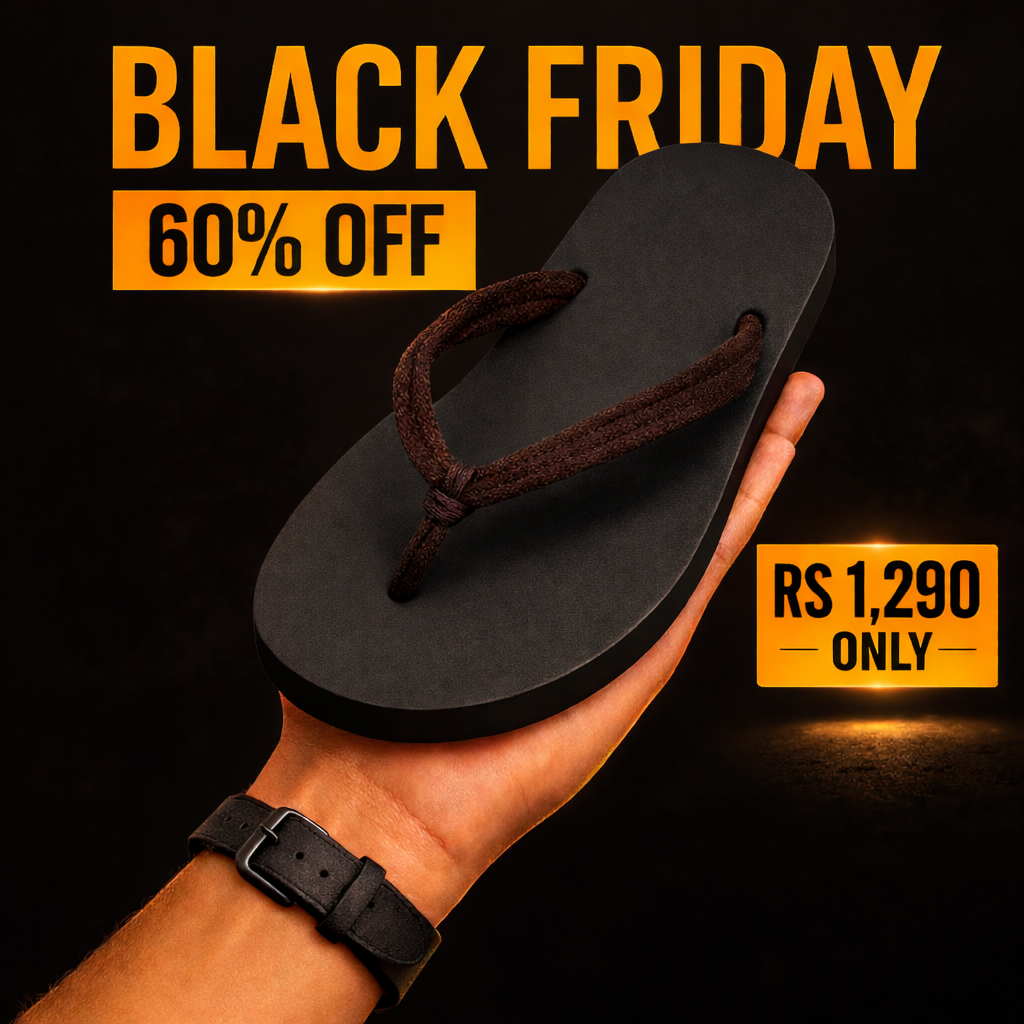 Mens Brown Knot Slippers