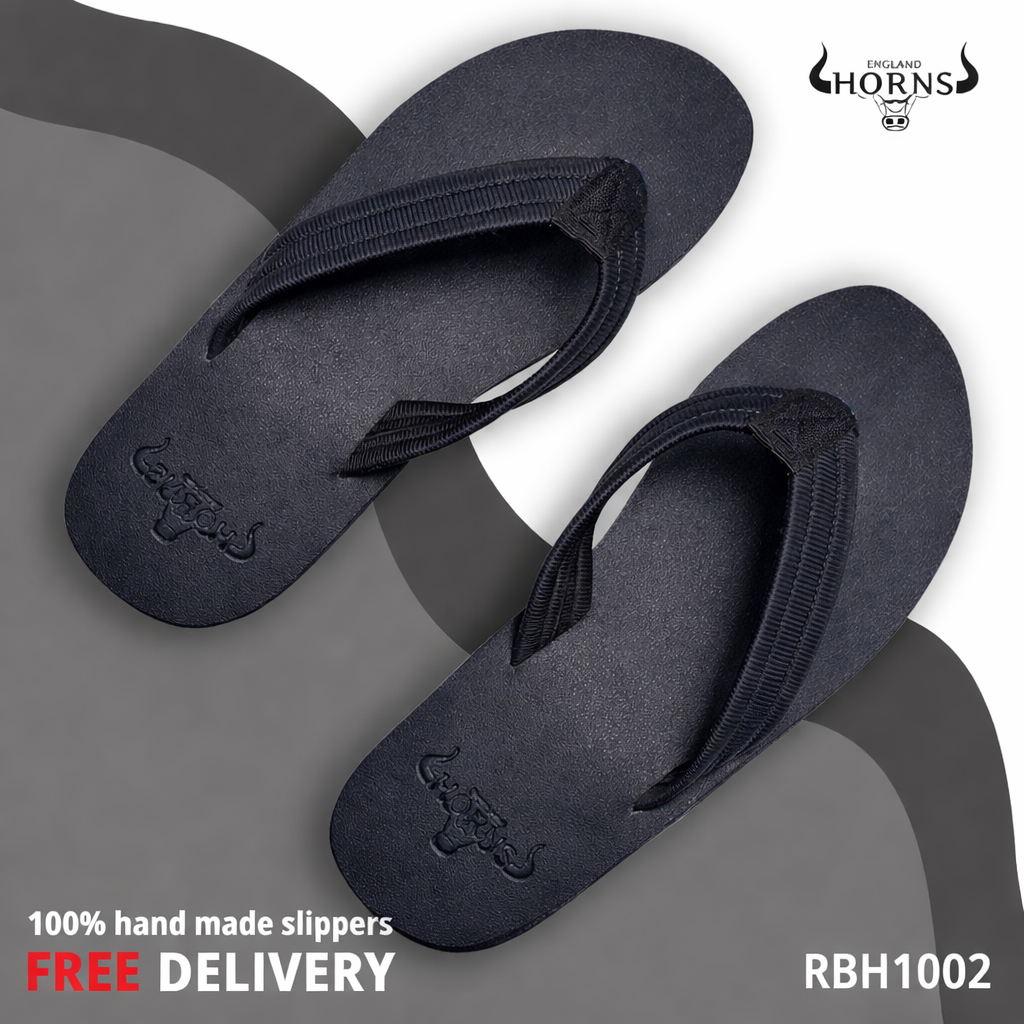 Mens black Slippers