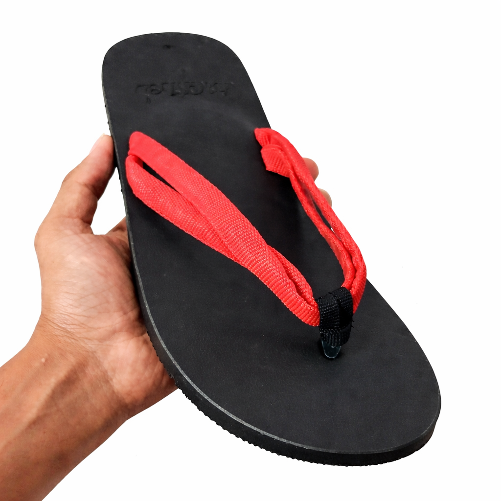 Mens double knot red