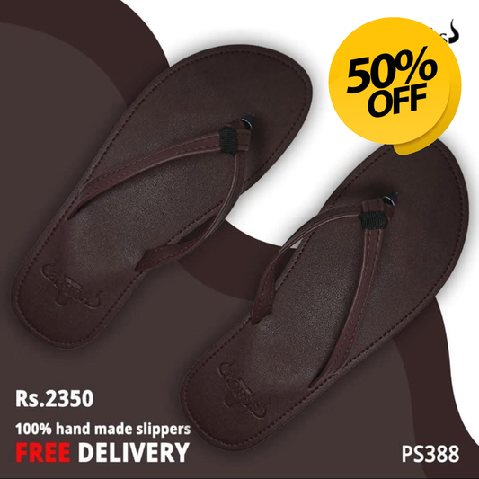 Mens Cofee Brown Slippers