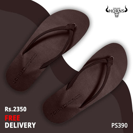 Mens Slippers Knot Brown