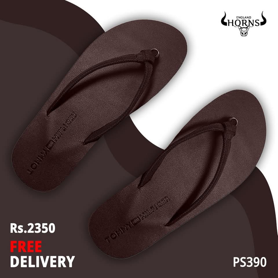 Cofee Brown Mens Knot slipper